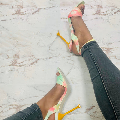 Psychedelic Viibe Heels